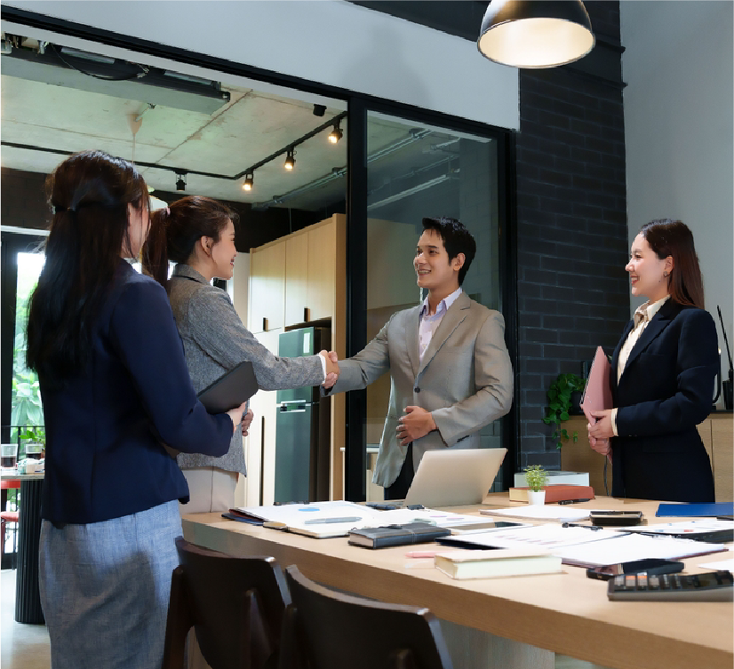 Woman selecting fresh fruits
